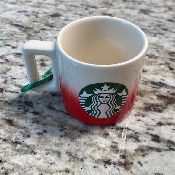 Disney Parks 2022 Happy Holidays Christmas Mickey Mouse Ornament Mug Starbucks - Picture 2 of 4
